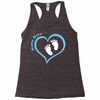 Baby Boy with Heart Any Name Customized Racerback Tank