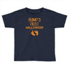 bump's first halloween Toddler T-shirt