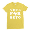 vote for beto Ladies Fitted T-Shirt