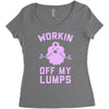vintage dg506 workin off my lumps best trending Women's Triblend Scoop T-shirt