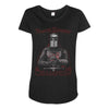 black knight is my champion Maternity Scoop Neck T-shirt