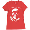 clown es nerd retro horror fun Ladies Fitted T-Shirt