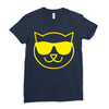 cat cool Ladies Fitted T-Shirt