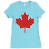 canada international baseball Ladies Fitted T-Shirt