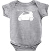 only smarties have the answer'   funny Baby Onesie
