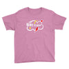 news flash black Youth Tee