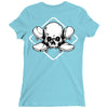 skate until the end black Ladies Fitted T-Shirt