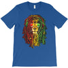 new! men's rasta vibe lion T-Shirt