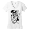 fuck the police Women's V-Neck T-Shirt
