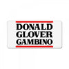 Donald Glover Gambino License Plate