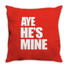 ayehe's mine Throw Pillow
