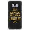 kings are born in january Samsung Galaxy S8 Plus