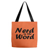 nerd is the word Tote Bags