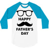 happy father&rsquo;s day 2 3/4 Sleeve Shirt