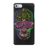 skull neon iPhone 7 Case