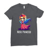 nerd princess Ladies Fitted T-Shirt