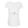 banksy style ak47 art   funny Maternity Scoop Neck T-shirt
