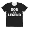 Dad The Man The Myth The Legend - Son Of A Legend Family Matching All Over Women's T-shirt