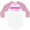 superwoman fighting diabetes 3/4 Sleeve Shirt