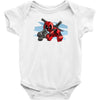 lego deadpool Baby Onesie