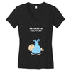 Estimated Delivery September Baby Boy Women's V-Neck T-Shirt