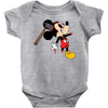 zombie mickey Baby Onesie