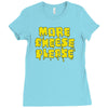 more cheese please Ladies Fitted T-Shirt
