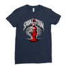 spray the towwn Ladies Fitted T-Shirt