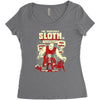 incredible sloth Women's Triblend Scoop T-shirt