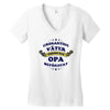 papa   vater   opa Women's V-Neck T-Shirt