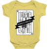 king and skull Baby Onesie