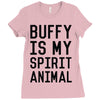 buffy spirit animal Ladies Fitted T-Shirt