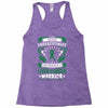 Never Underestimate The Strength Of A Liver Cancer Warrior Racerback Tank