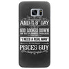 And 8th Day God Look Down So God Made A Pisces Guy Samsung Galaxy S7 Edge