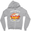 calcifer's bacon and eggs Zipper Hoodie