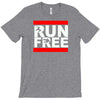 free running parkour run free T-Shirt