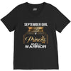 september girl is a perfect combination of princess and warrior V-Neck Tee