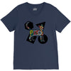 Colorful Cat V-Neck Tee