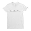 keeps its edge forever Ladies Fitted T-Shirt