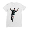 lionel messi 4 Ladies Fitted T-Shirt
