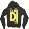 im a dj graphic tee mens Zipper Hoodie