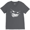 scary face V-Neck Tee