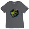 big guns black backing V-Neck Tee