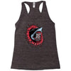 shark attack Racerback Tank