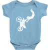 motocross motor bike motorrad cross biker freestyle mx sx baja Baby Onesie