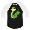snake anime 3/4 Sleeve Shirt