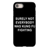 surely not everybody was kung fu fighting iPhone 8