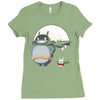 totoro super hero Ladies Fitted T-Shirt