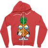 pineapple summer Zipper Hoodie
