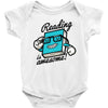 reading is awesome Baby Onesie